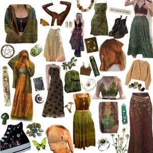 Witch Core / Cottage Core Thrift Style Bundle.